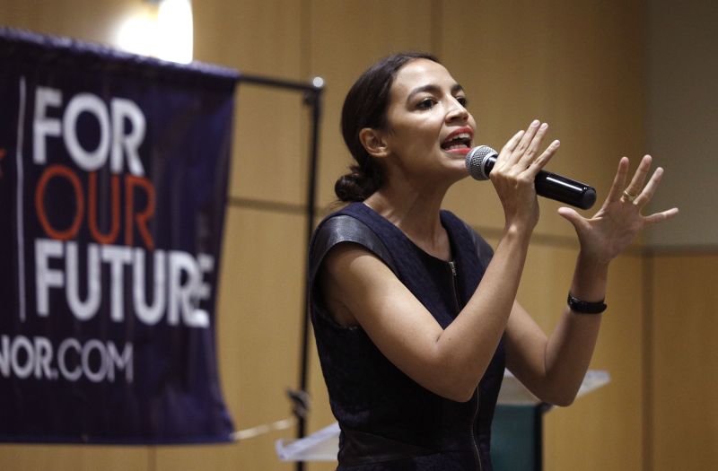 Ocasio cortez cheap donald trump jr