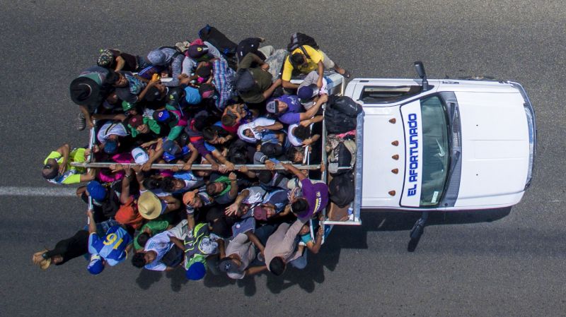 Migrant Caravan: As Thousands Of Hondurans Arrive At Southern Border ...