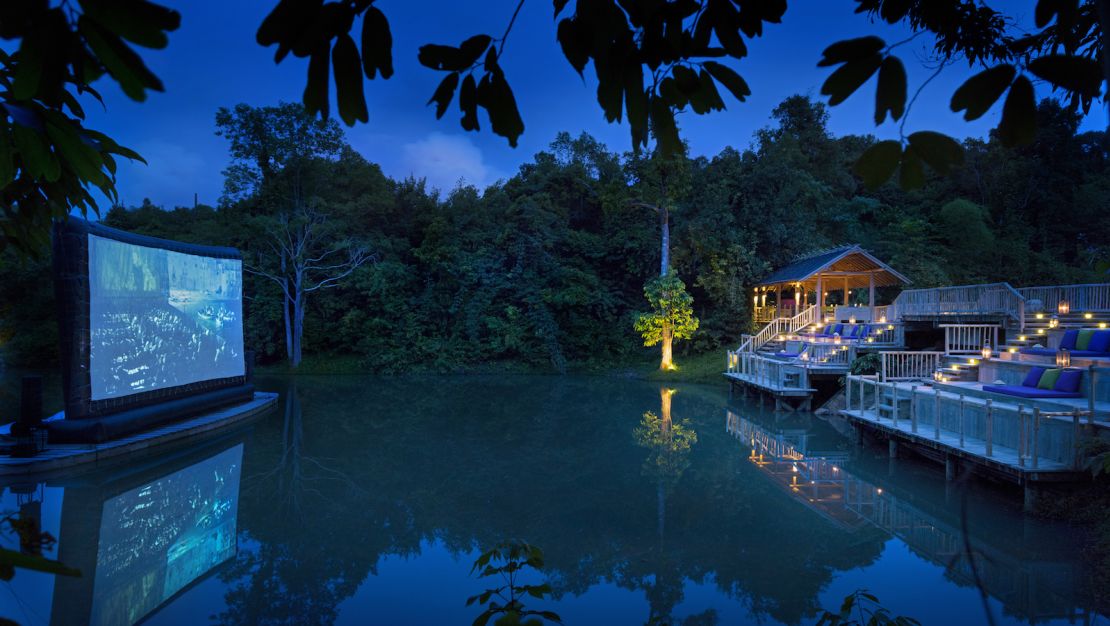 Soneva Kiri's Cinema Paradiso.