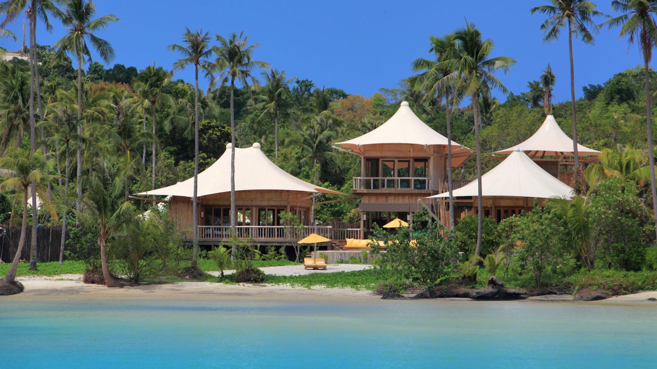 <strong>Two-bedroom beach retreat: </strong>Some of the villas offer direct beach access. 