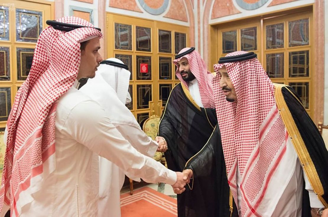 Saudi Crown Prince Mohammed bin Salman and King Salman offer condolences to Khashoggi's relatives.