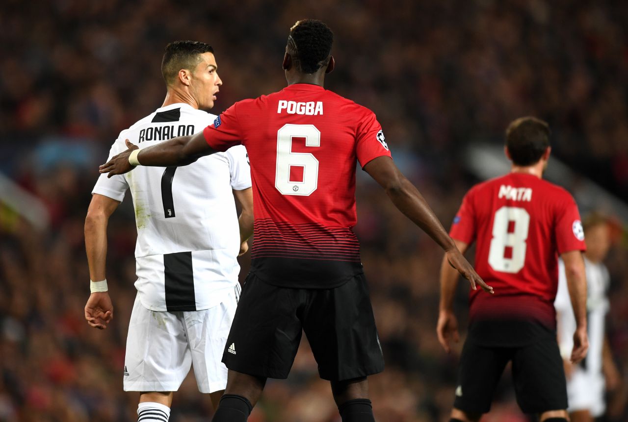 Ronaldo wasn't the only player reunited with his former team. Paul Pogba played for Juventus between 2012-2016 but struggled to make much of an impact in the game.  