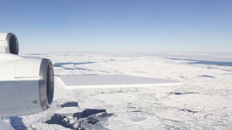 Image taken during an Operation IceBridge flight over the northern Antarctic Peninsula on Oct. 16, 2018.
