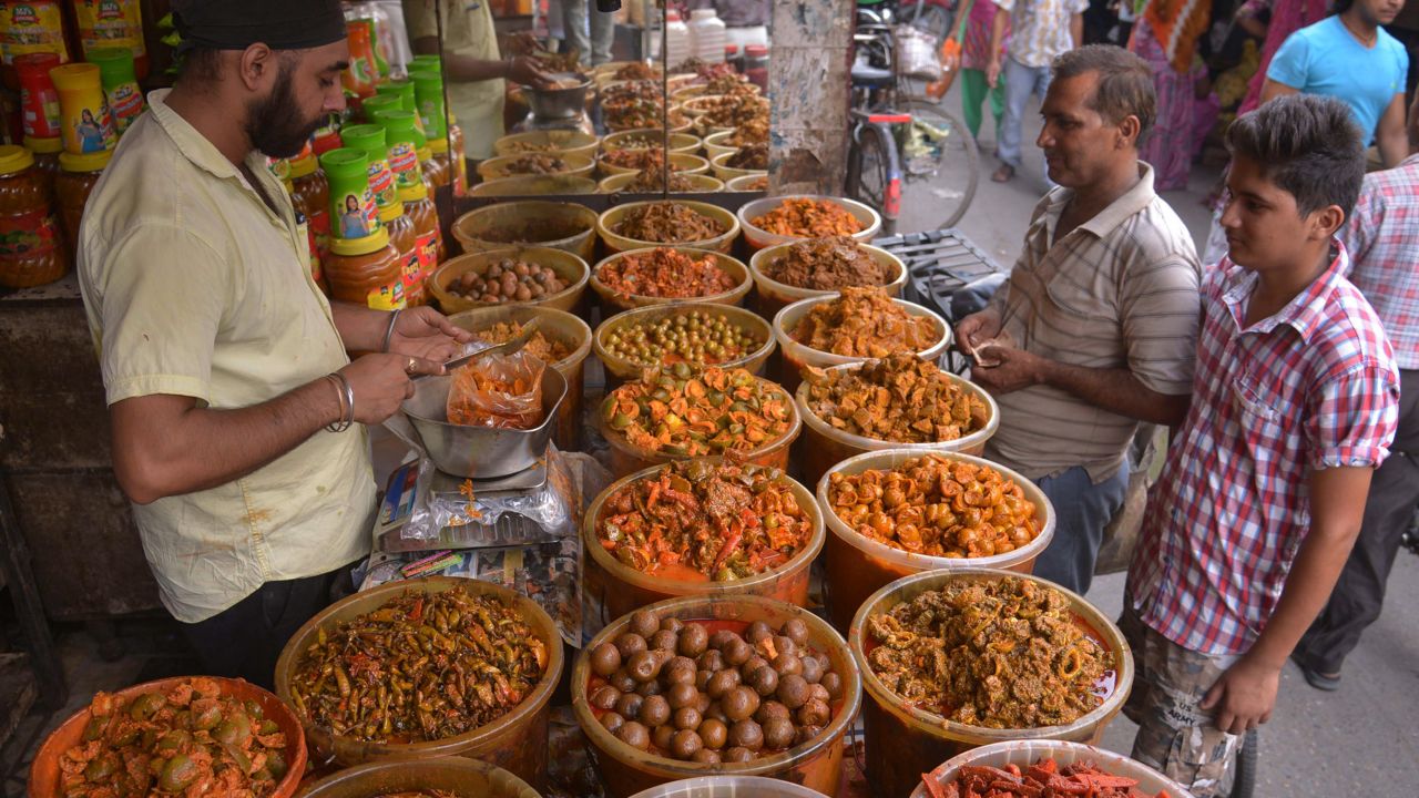 The markets of Amritsar, in Punjab, are a great way to explore the local spices, vegetables and street foods.