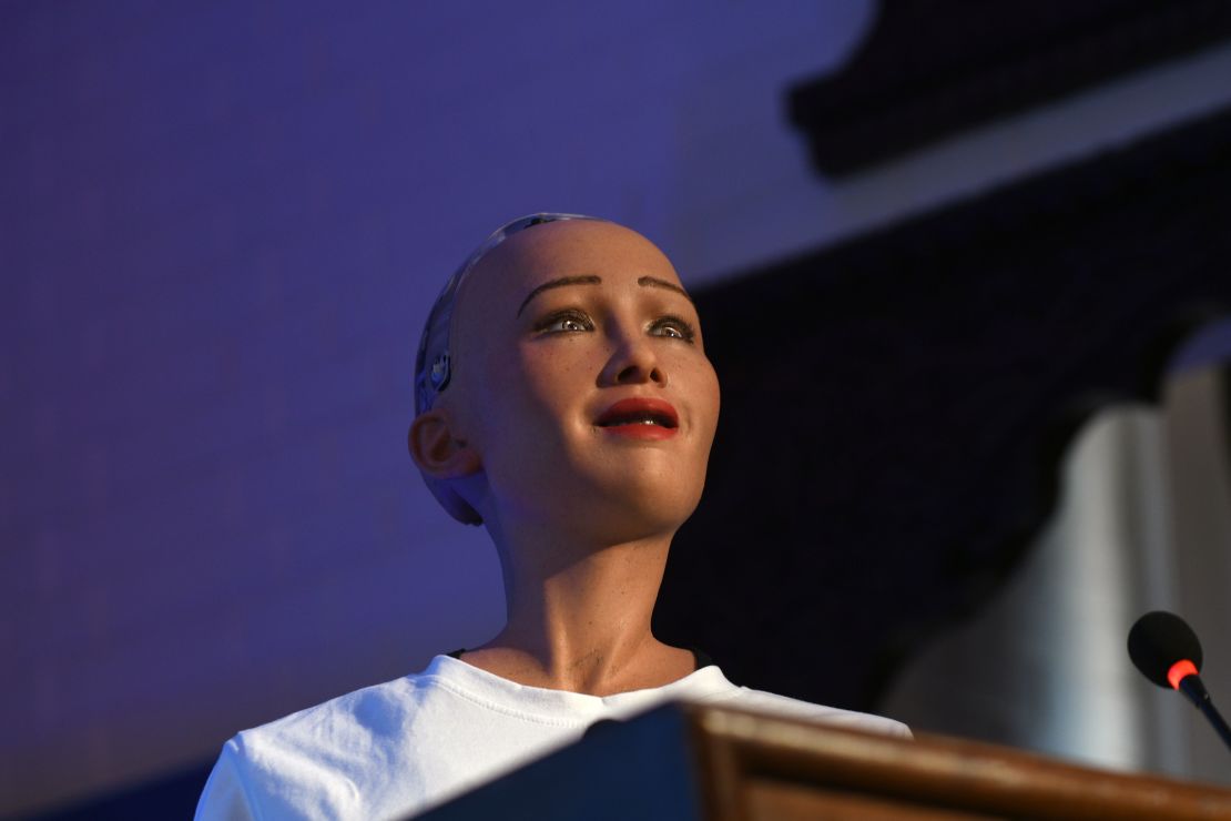 Sophia, a robot created by Hanson Robotics, was named by United Nations Development Programme as its first non-human Innovation Champion in November 2017.