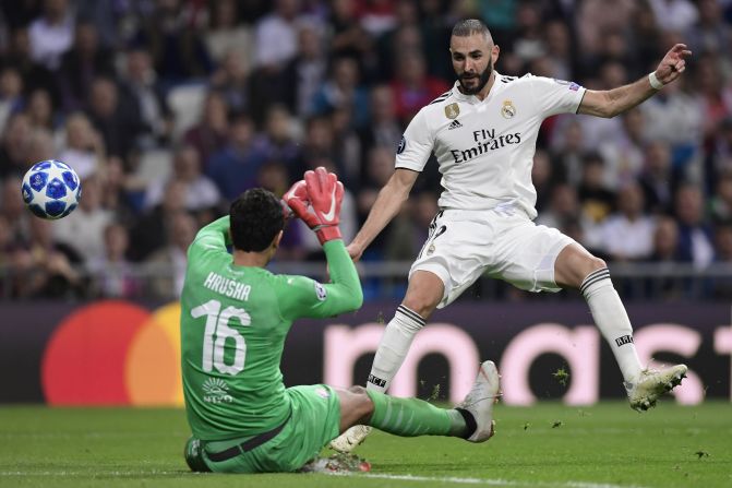 Real Madrid held onto a 2-1 win against Viktoria Plzen on a nervy night at the Bernabeu. Karim Benzema and Marcelo both scored for the hosts but their visitors had multiple chances to get back in the game.