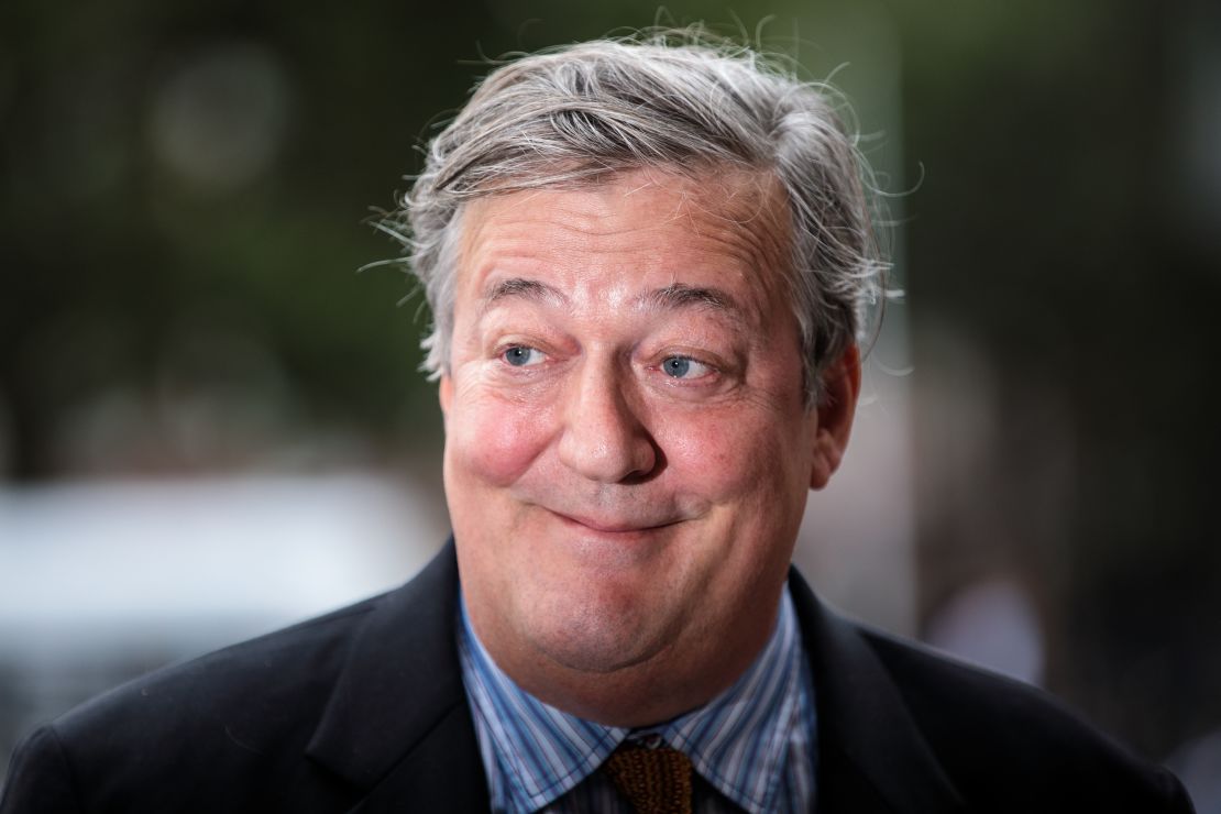 British actor and comedian Stephen Fry was at the center of a 2017 blasphemy probe in Ireland. 