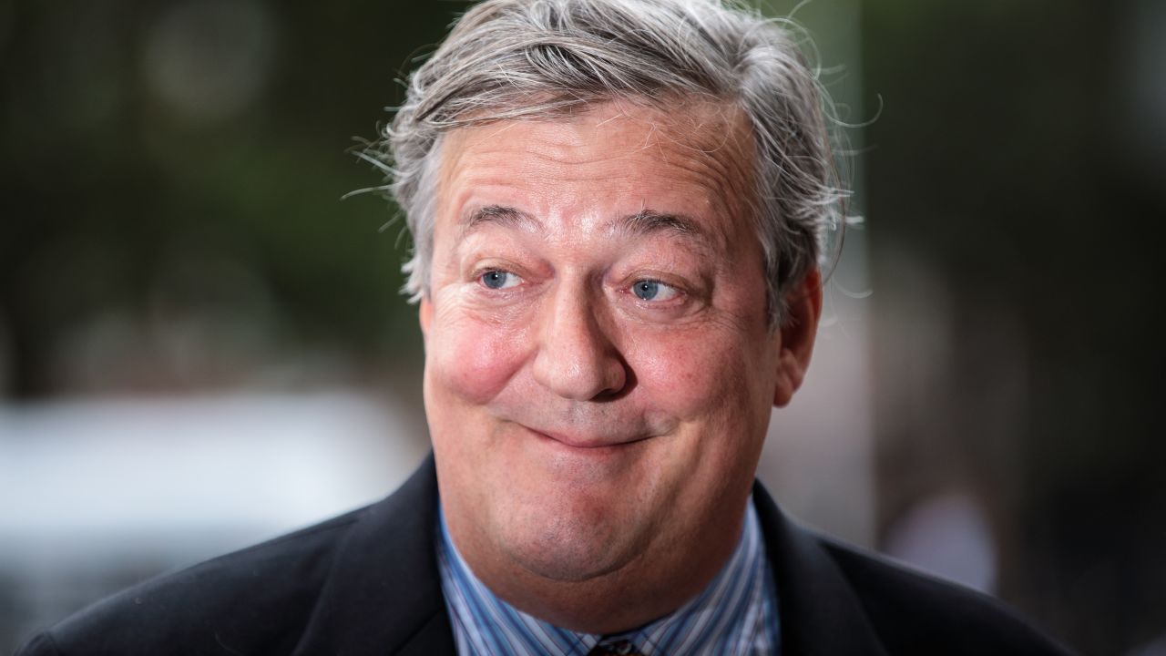 British actor and comedian Stephen Fry was at the center of a 2017 blasphemy probe in Ireland. 