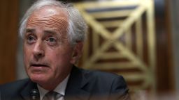 Committee chairman U.S. Sen. Bob Corker (R-TN) speaks during a hearing before Senate Foreign Relations Committee July 25, 2018 on Capitol Hill in Washington, DC. The committee held a hearing on "An Update on American Diplomacy to Advance Our National Security Strategy."  