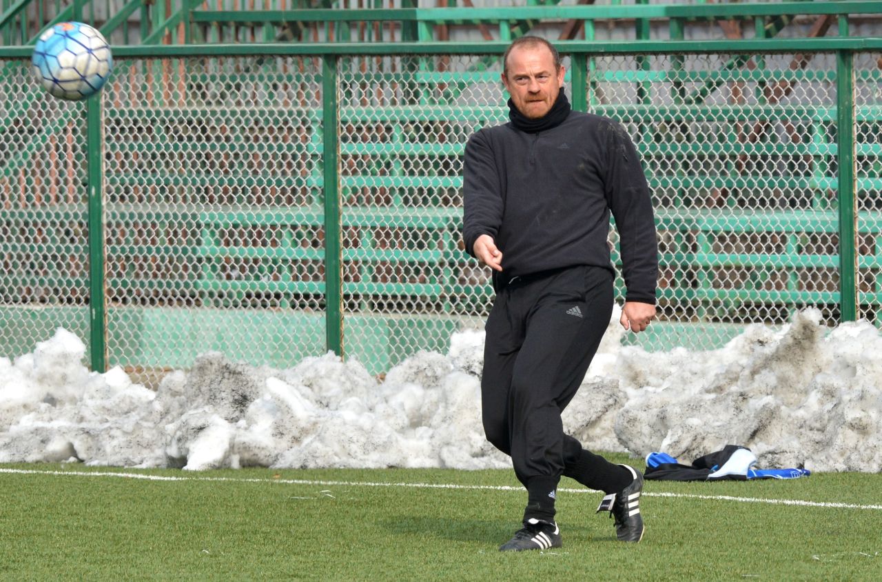 Manager David Robertson took over in 2017 and has been credited with transforming the club. The former professional footballer from Britain had never been to India before. 