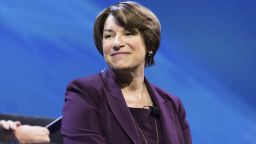 Amy Klobuchar, United States Senator, speaking at the AIPAC (American Israel Public Affairs Committee) Policy Conference at the Walter E. Washington Convention Center in Washington, DC on March 5, 2018
