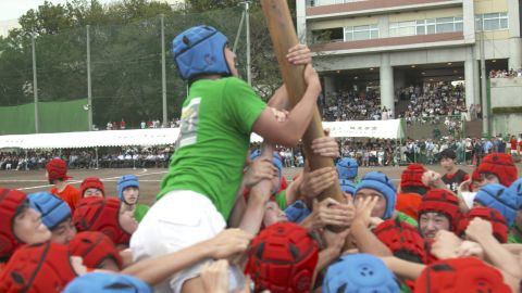The sport is played in schools across Japan. 