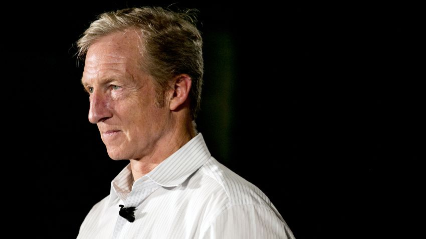 Tom Steyer, co-founder of NextGen Climate Action Committee, attends a "Need To Impeach" event in Detroit, Michigan, U.S., on Monday, Aug. 13, 2018. Steyer plans to spend an additional $10 million on helping Democrats take control of the House by attempting to drive up turnout among infrequent voters motivated by the idea of impeaching President Donald Trump. 