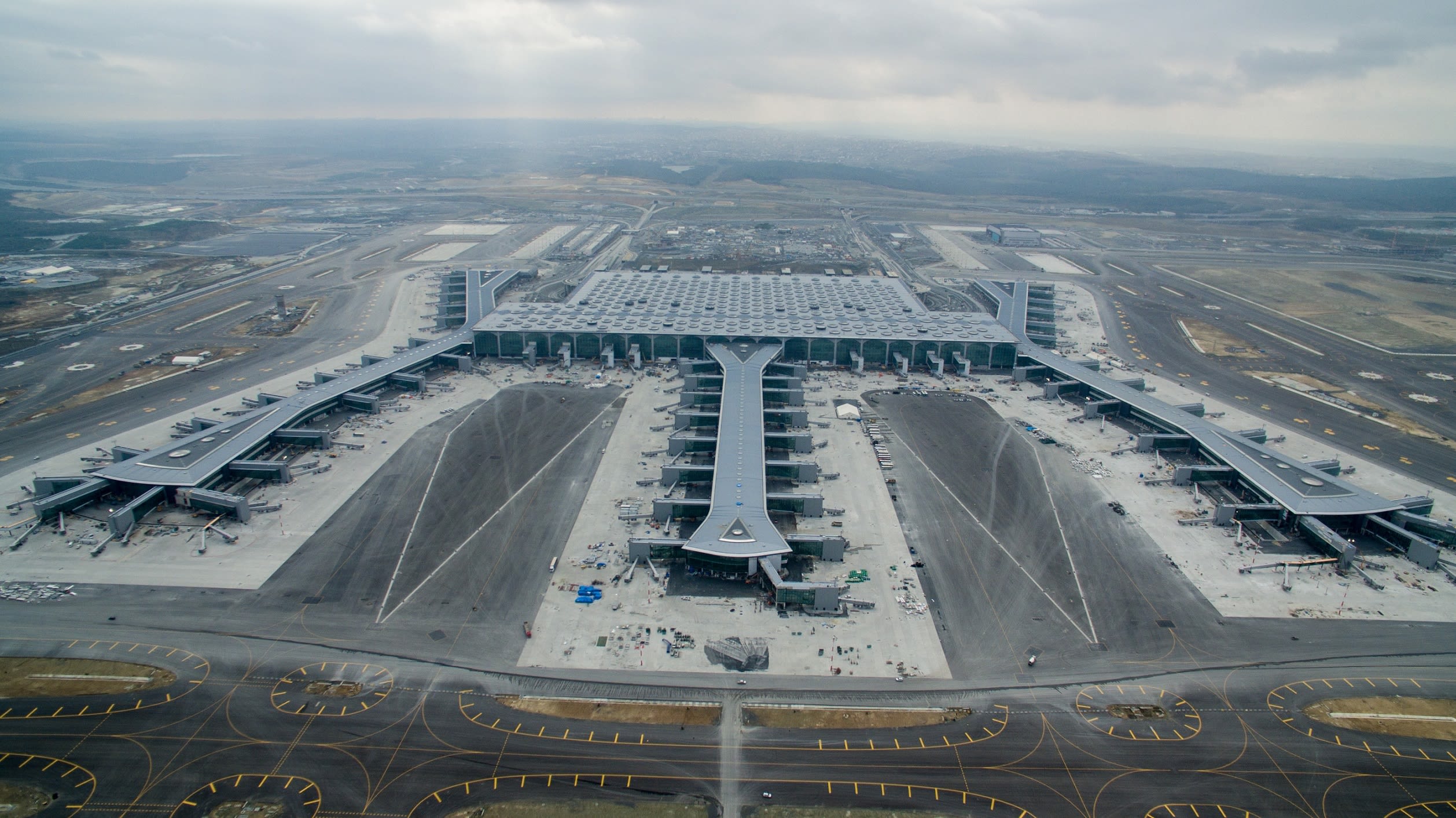 Istanbul New Airport in Turkey aims to be one of world's largest