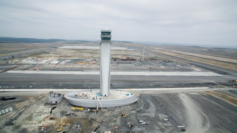 <strong>Green airport</strong>: Istanbul Airport also aims to be a green airport -- thanks to its recycling capabilities and rainwater utilization capacity. 