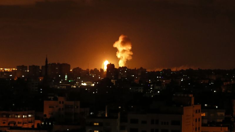 Israel Says Iran Is Behind Rocket Barrage From Gaza Cnn Israel Says Iran Is Behind Rocket Barrage From Gaza Cnn