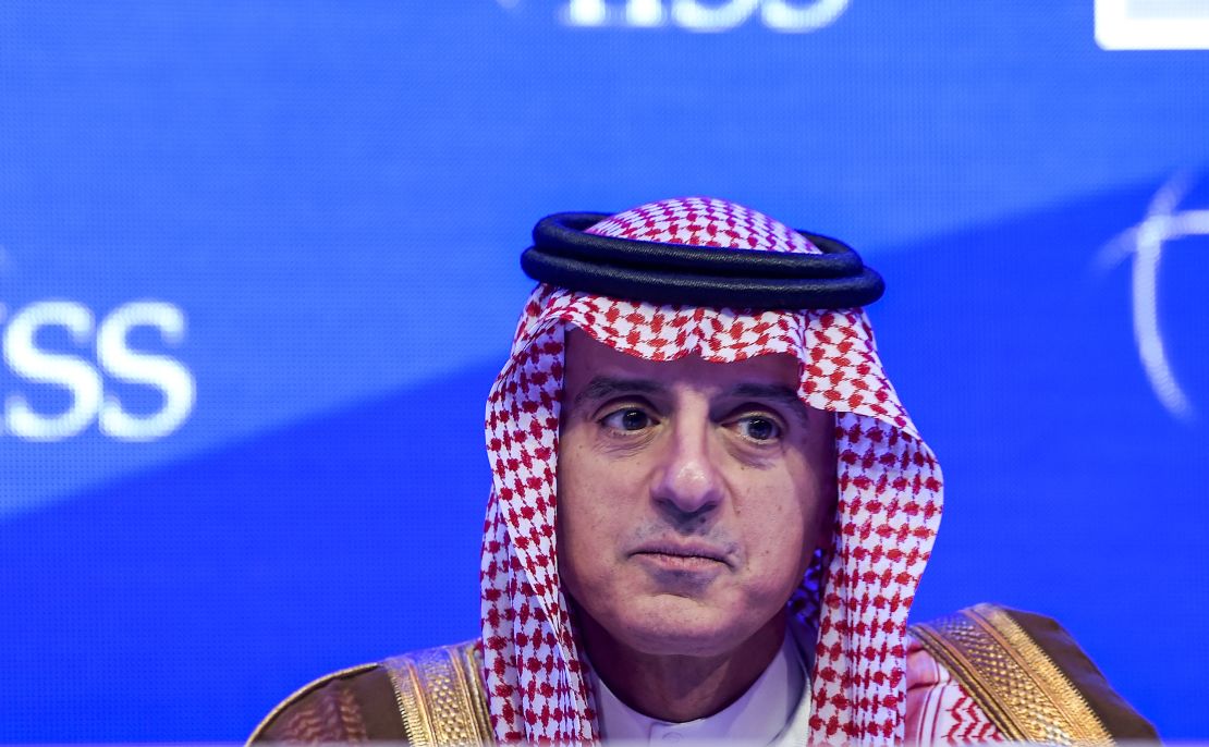 Saudi Arabia's Foreign Minister Adel Al-Jubeir, speaking in Bahrain on Saturday, said the suspects in Khashoggi's killing would be prosecuted in Saudi Arabia.