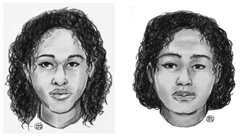 Before the bodies were ID'd, police released sketches of the siblings.