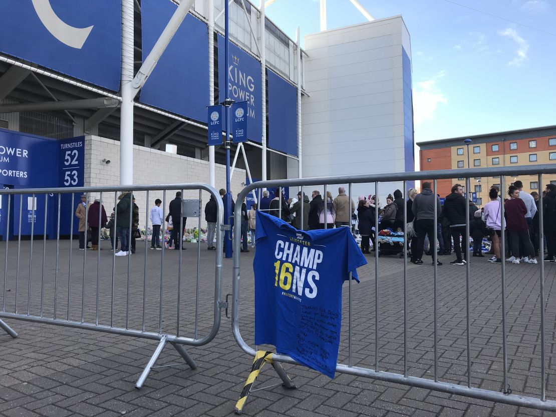 Many of the tributes referenced Leicester's Premier League triumph in 2016.