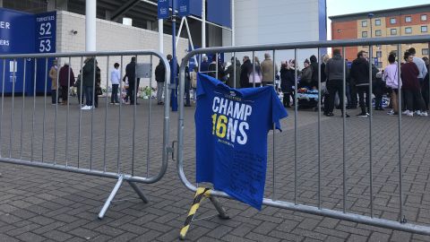 Many of the tributes referenced Leicester's Premier League triumph in 2016.