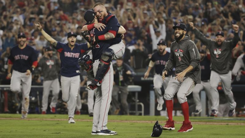 1,777 Boston Red Sox 2018 American League Champions Stock Photos