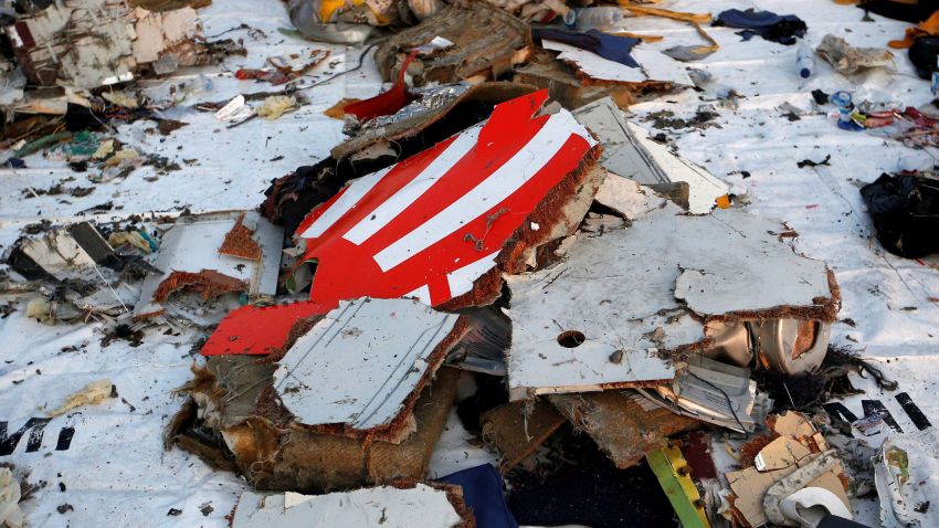 Wreckage recovered from Lion Air flight JT610, that crashed into the sea, lies at Tanjung Priok port in Jakarta, Indonesia, October 29, 2018. REUTERS/Willy Kurniawan