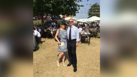 Eric Swaffer with his girlfriend and co-pilot Izabela Lechowicz in an image posted to Facebook in August.