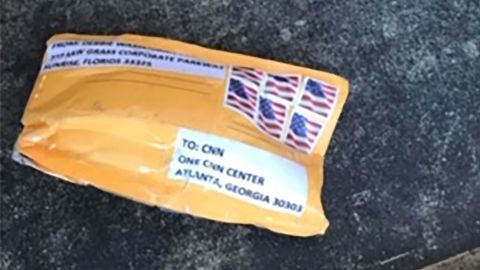 CNN has obtained a photograph of the suspicious package sent to CNN in Atlanta that is similar in appearance to ones authorities say were sent by Cesar Sayoc. It is addressed to "CNN" at CNN Center in Atlanta.