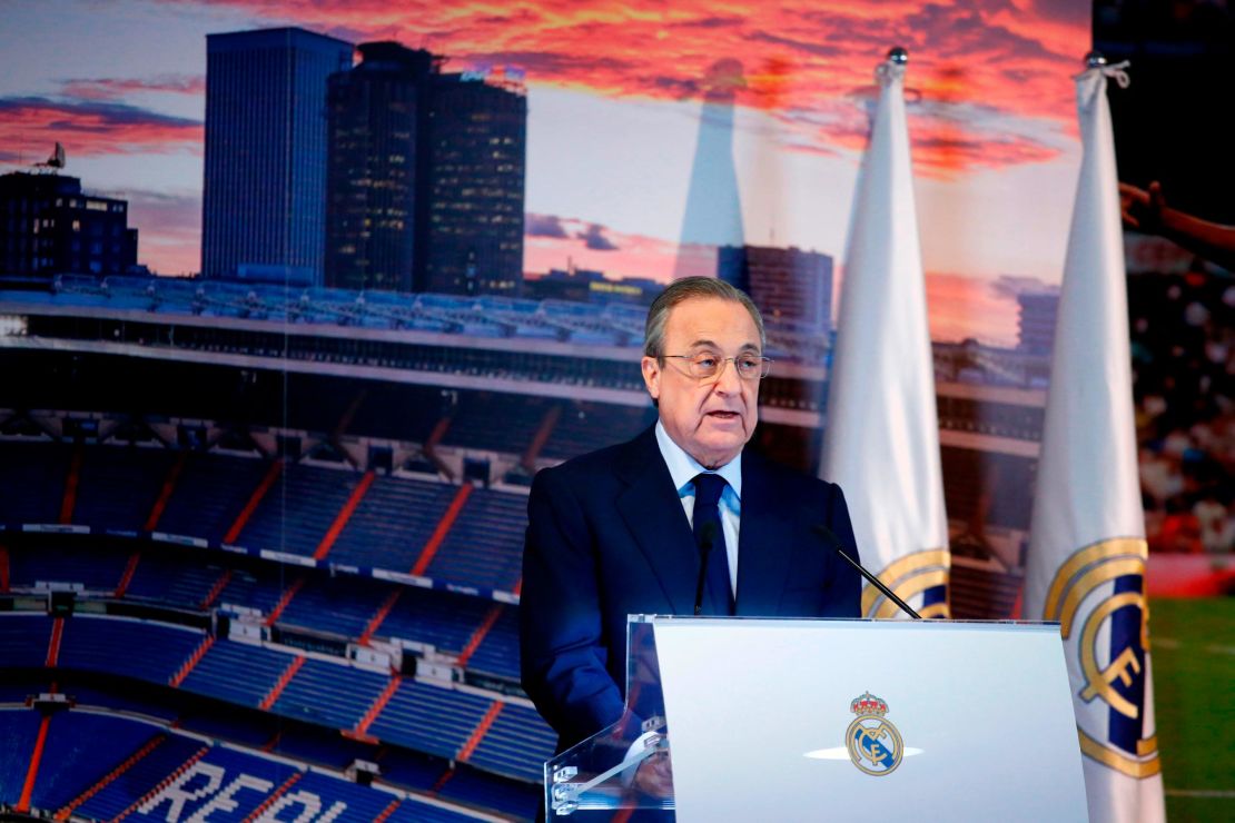 Prior to Solari's appointment, 12 coaches have come and gone under Real president Florentino Perez.