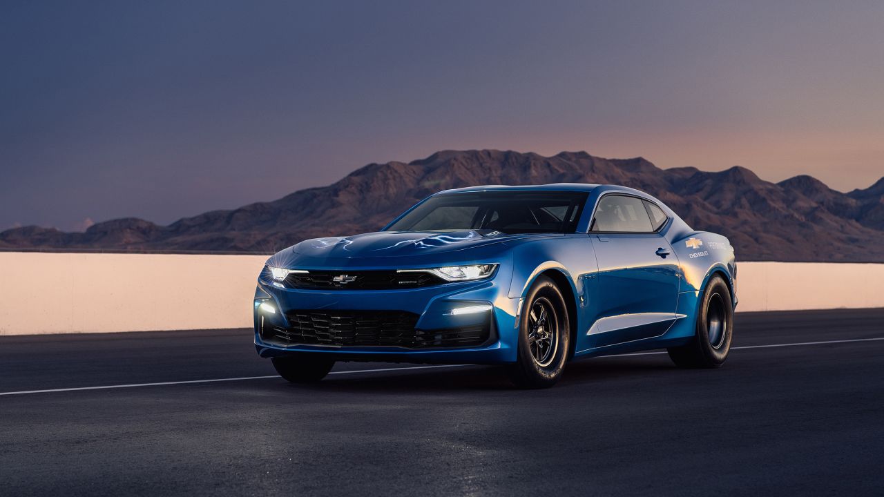 The eCOPO Camaro is capable of running a quarter mile drag strip, starting from a stop, in about 9 seconds, GM says. That's slightly quicker than the 840 horsepower Dodge Challenger Demon.