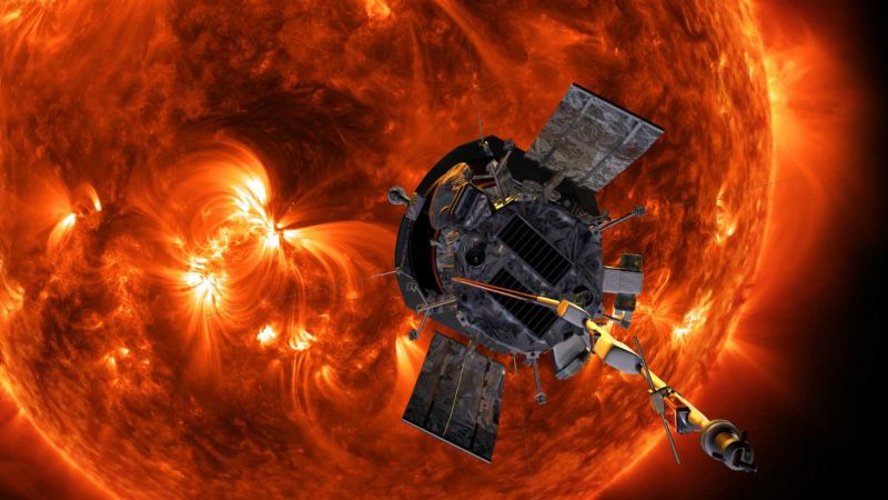 太陽を「タッチ」する最初のミッションは太陽風をつかむ
