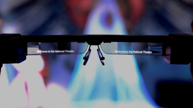 Smart glasses for the hard of hearing is changing theater in