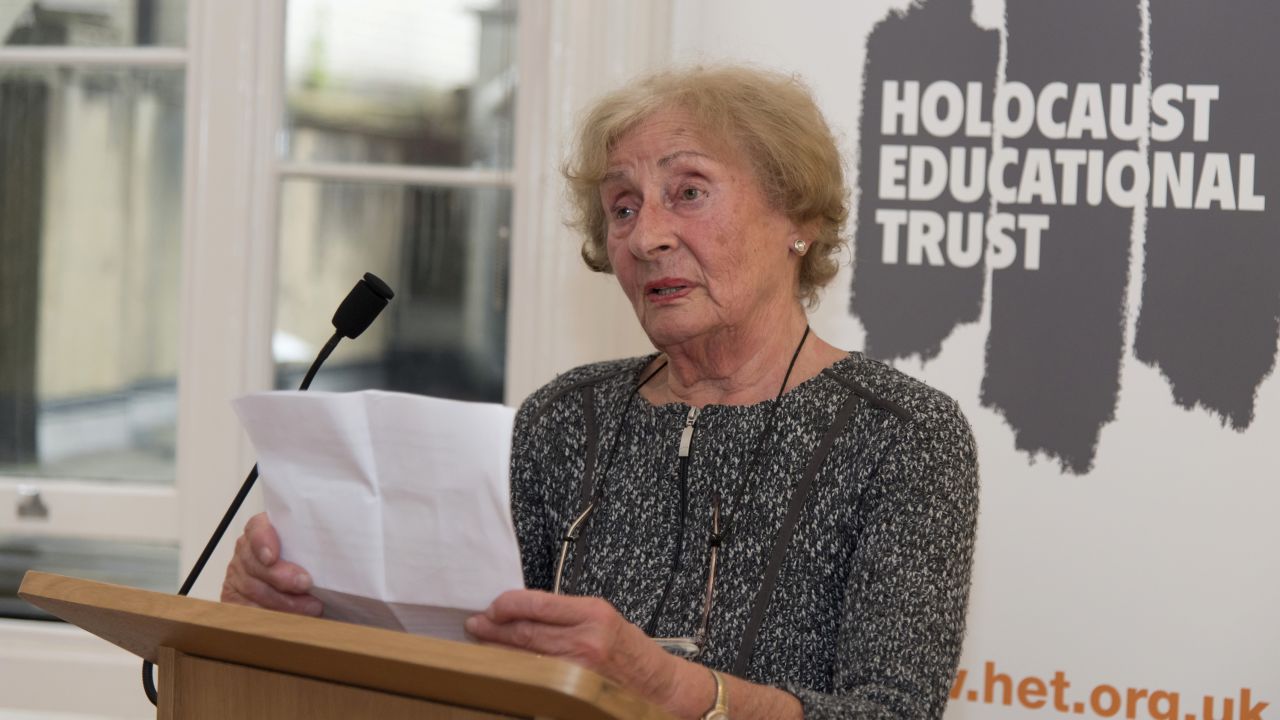 Susan Pollack works with the UK Holocaust Education Trust to educate people on the horrors of the Holocaust.