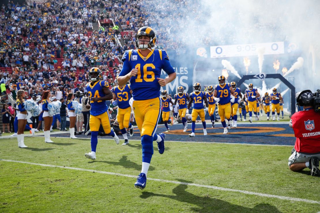 Rams quarterback Jared Goff is the second quarterback to lead his team to an 8-0 record before the age of 25. The other was Dan Marino.

