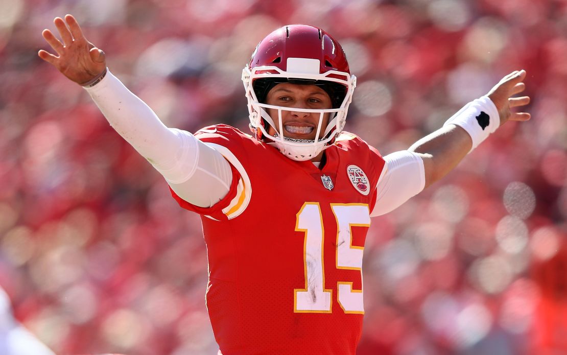 Mahomes sat for most of last season, learning from then-Chiefs starter Alex Smith.