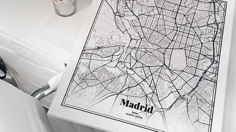 Custom Map Print