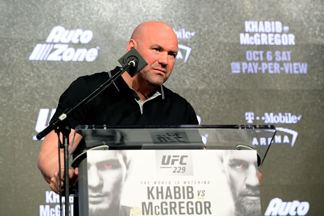 UFC president Dana White is not keen for another of his fighters to make the switch to boxing. 