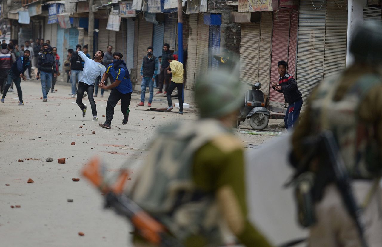 They were spurred on by seeing groups of youths congregating in the evenings causing social unrest. The region has long been blighted by political power struggles which have frequently resulted in clashes with Indian security forces. 