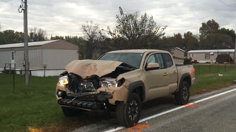 The motorist in the fatal accident was driving a 2017 Toyota Tacoma.