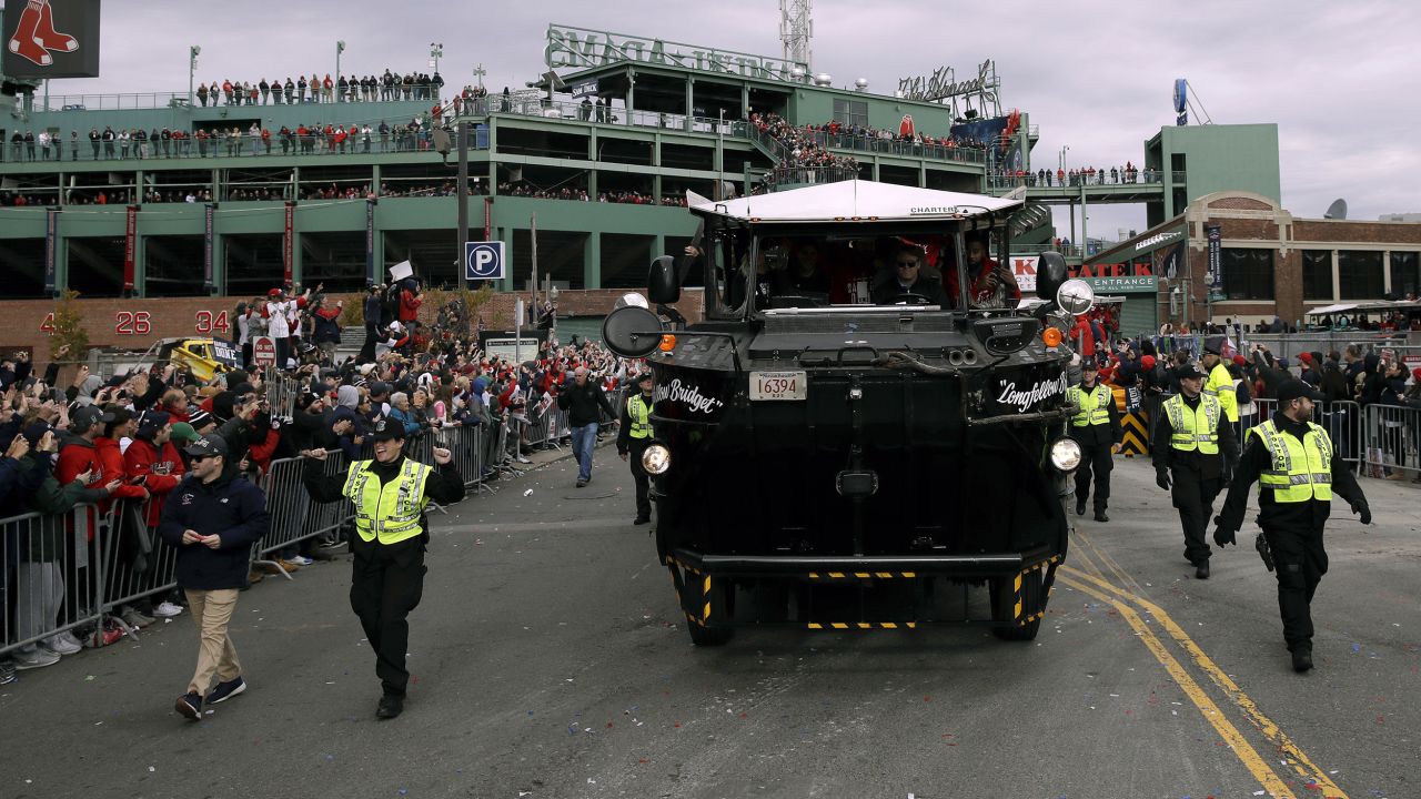 Boston celebrates Red Sox championship with duck boat parade  CNN