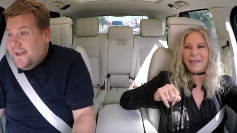James Corden and Barbra Streisand on the latest installment of "Carpool Karaoke."