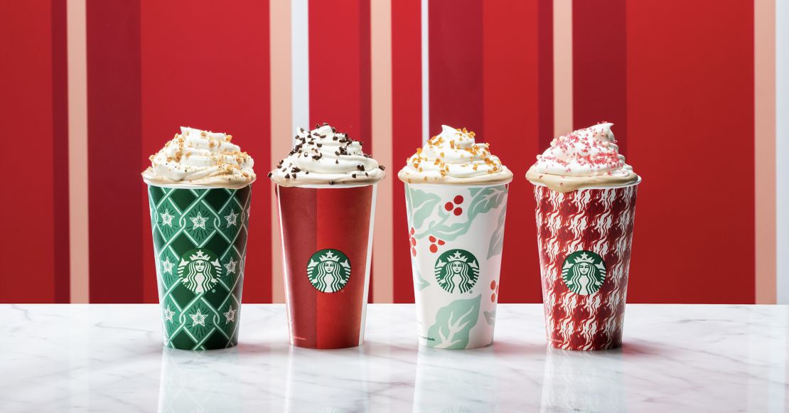 Meet this year's holiday cups. 