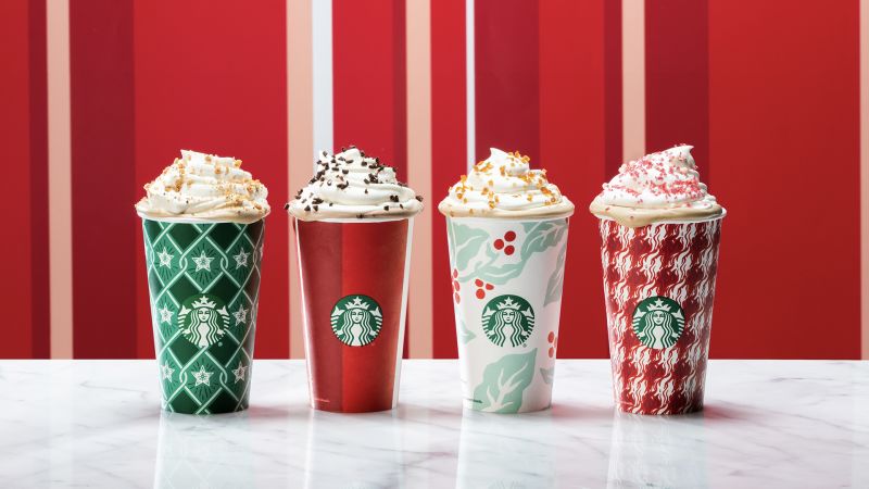 Starbucks new red and green holiday cups give customers what they want