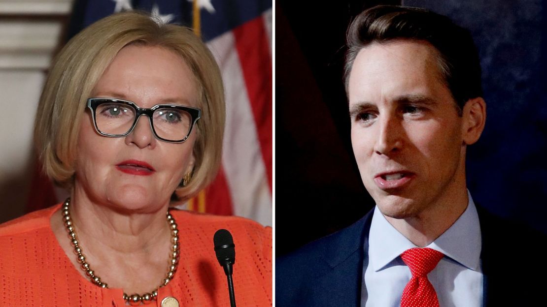 01 Claire McCaskill Josh Hawley SPLIT
