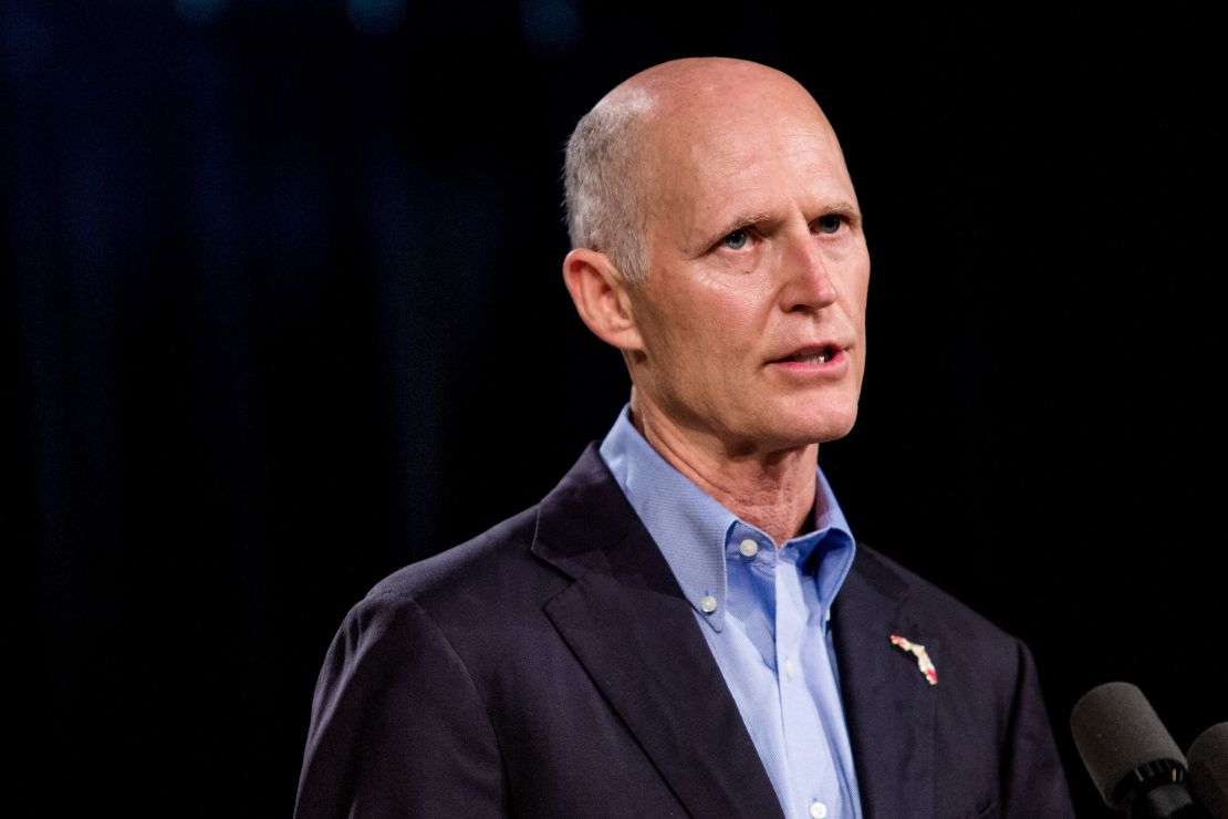 Rick Scott, a Florida Republican, is seen in 2018.
