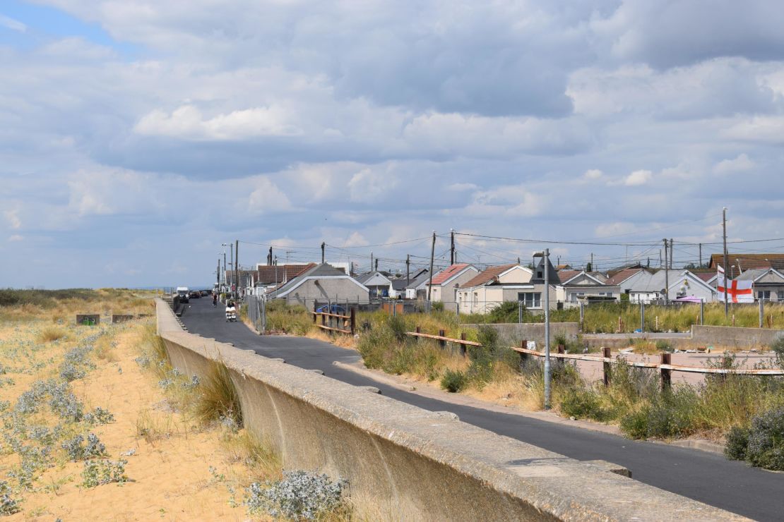 The view of Jaywick Sands in 2018, following considerable investment.