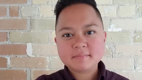 Jay Marzan had been working short-term retail gigs, but just landed a full time job at a store in Brooklyn.