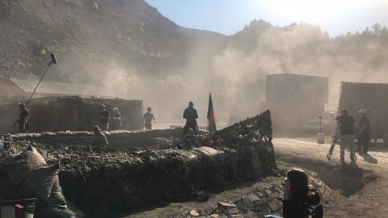 CNN was on set during filming for the movie.