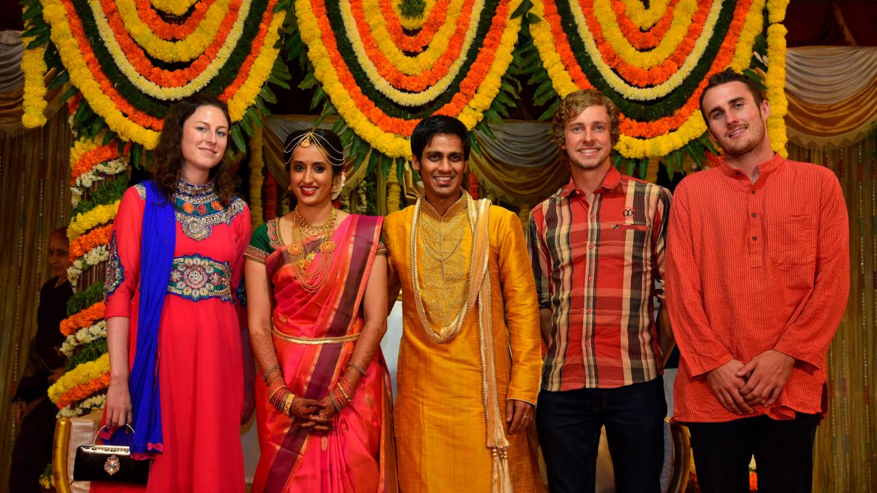 <strong>Thrilling experience:</strong> Nataraj says it was really exciting having the foreign visitors come to her celebrations. We were thrilled," Nataraj tells CNN Travel.