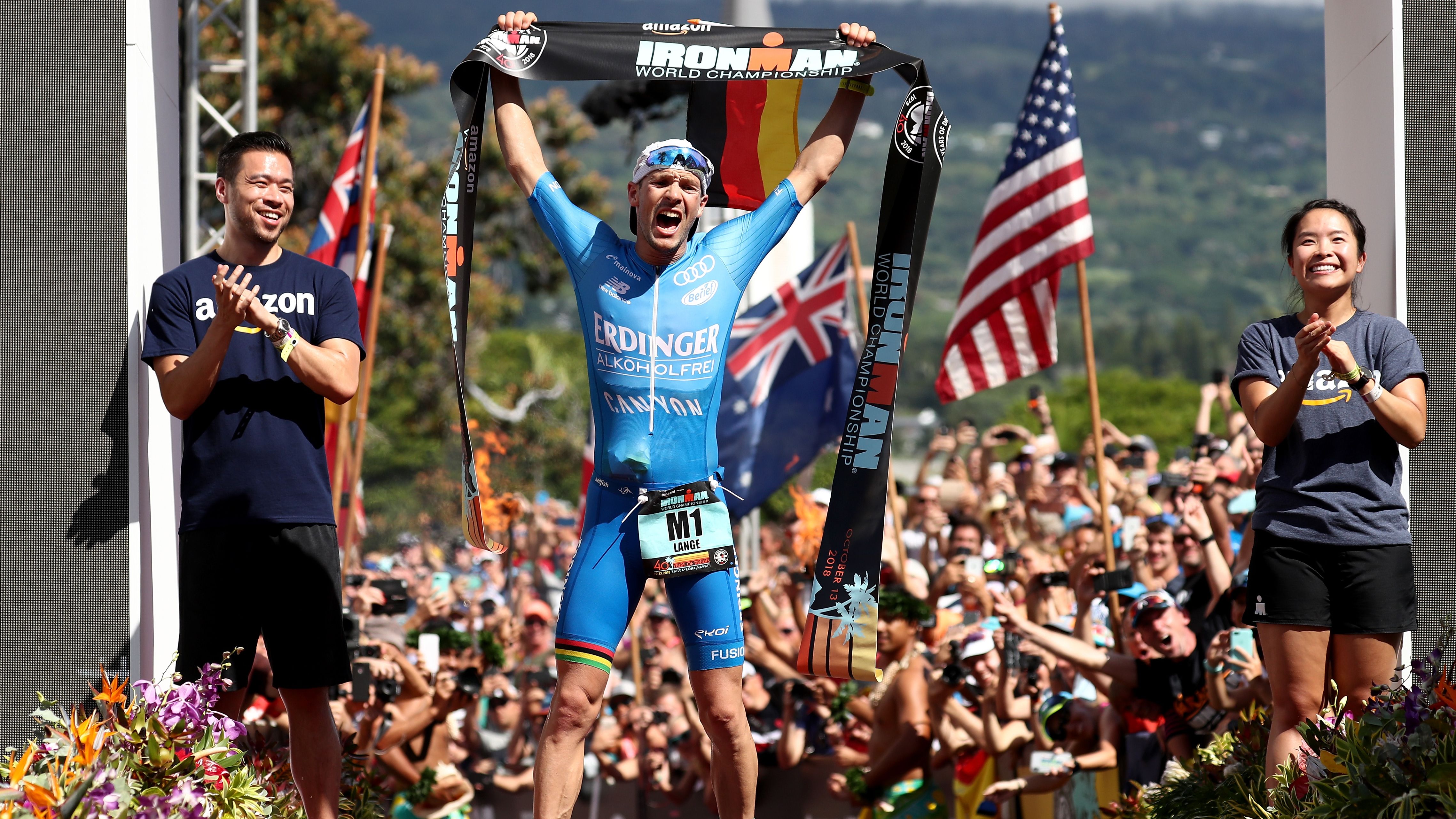 Patrick Lange won a consecutive Ironman World Championship at Kona, Hawaii. 